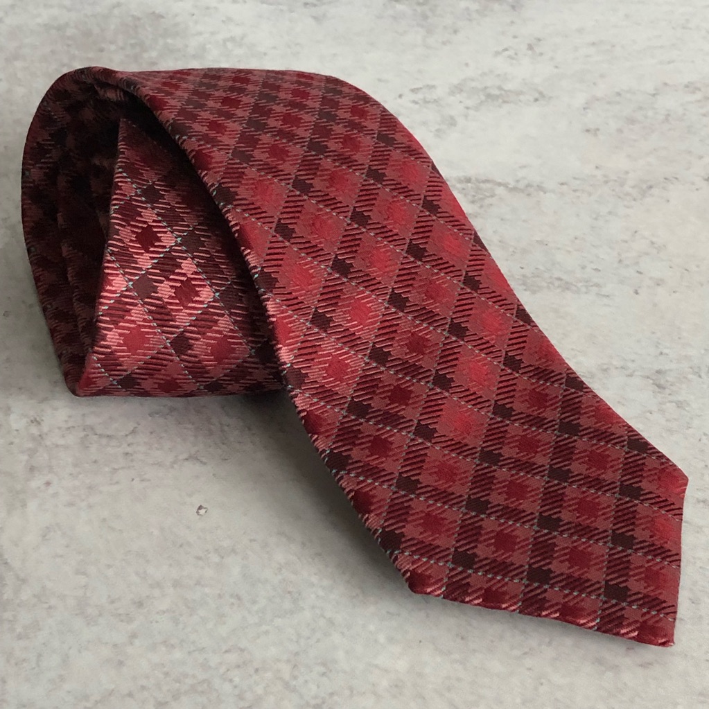 Keita Maruyama Men’s Necktie Maroon